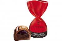 «OZera», конфеты трюфель - клюква в молочном шоколаде (упаковка 0,5кг): 