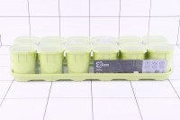 Набор горшков для выращивания рассады InGreen Smart Solution с поддоном и торфяными таблетками 12x2: 