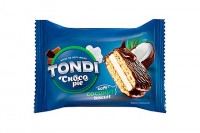 «Tondi», choco Pie кокосовый, 30г (упаковка 70шт.): 