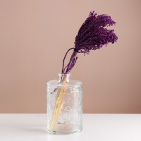 Набор сухоцветов "Просо", банч длина 45 (+/- 6 см), фиолетовый: 