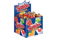 «Strike», карамель на палочке ассорти, 11г (упаковка 50шт.): 