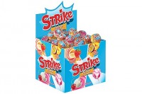 «Strike», карамель на палочке с молочным вкусом, 11г (упаковка 50шт.): 