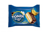 «Tondi», choco Pie банановый (коробка 2,13кг): 