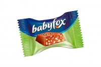 «BabyFox», конфеты шоколадные mini с фундуком (упаковка 0,5кг): 